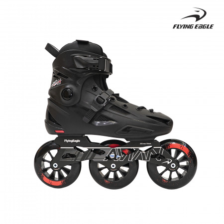 Tất tần tật về giày patin Flying Eagle AVIAN T100 – Đen Đỏ